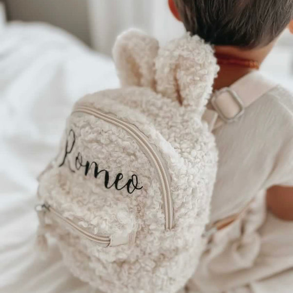 Cream Bunny Backpack